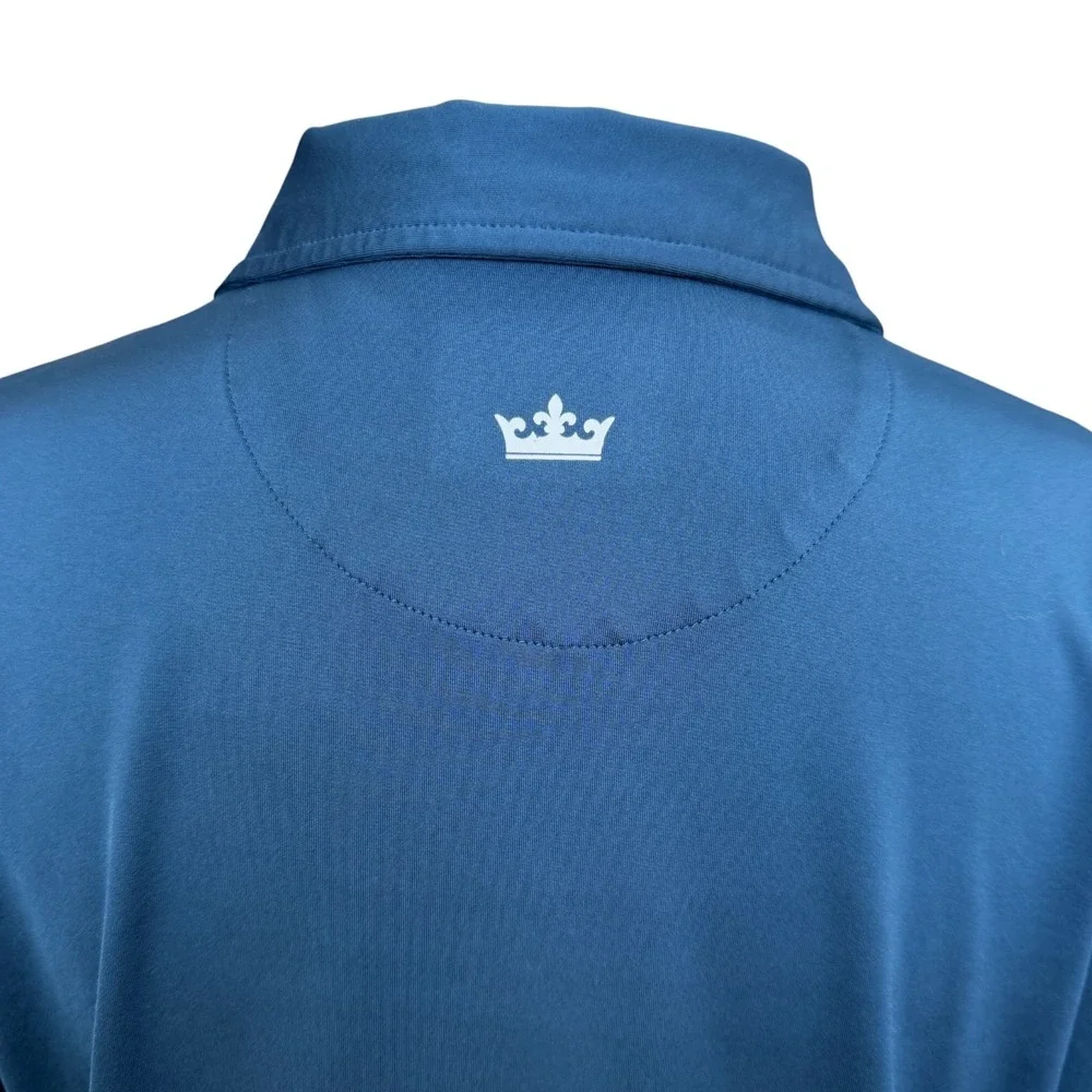 Peter Millar Women's Crown Comfort Wicking Golf Polo Shirt Large Concession Cup